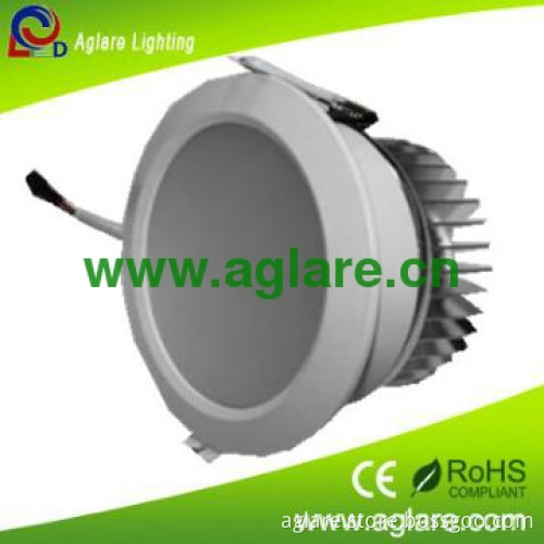 Super bright!!12w 139mm indoor recessed led down light with CE & ROHS
